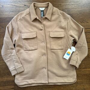 NWT Vuori Restore Shirt Jacket // Women's Lifestyle Jacket // Goldenrod // Large